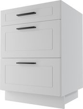 Zdjęcie BERGAMO SZAFKA DOLNA D3E/60 HETTICH BIAŁY MAT - Barcin