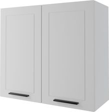 Zdjęcie BERGAMO WITRYNA WISZĄCA NISKA W3/80 BIAŁY MAT - Węgrów