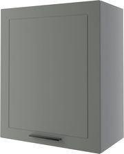 Zdjęcie BERGAMO WITRYNA WISZĄCA NISKA W2/60 SZARY MAT - Bisztynek