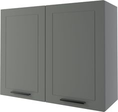 Zdjęcie BERGAMO WITRYNA WISZĄCA NISKA W3/90 AVENTOS SZARY MAT - Łask