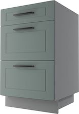 Zdjęcie BERGAMO SZAFKA DOLNA D3M/50 METABOX MIĘTOWY MAT - Ustroń