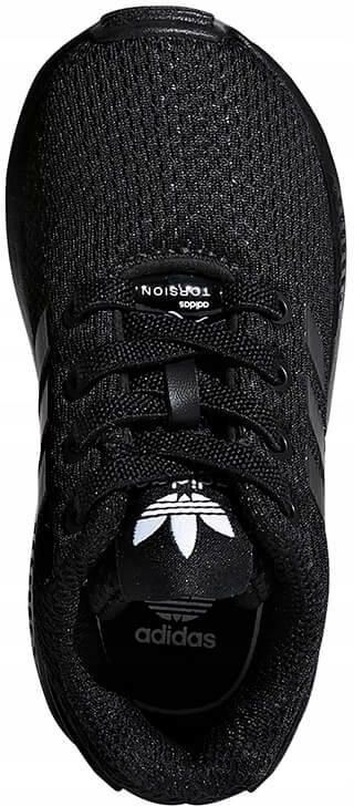 B'z 「ELEVEN」① ADIDAS ZX FLUX EL I (BB9119) czarny | Dziecięce Buty