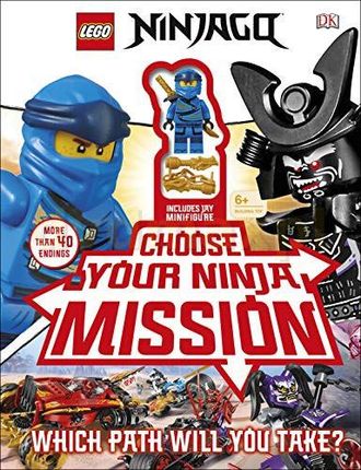 LEGO NINJAGO Choose Your Ninja Mission: With NINJAGO Jay minifigure - Simon Hugo [KSIĄŻKA]