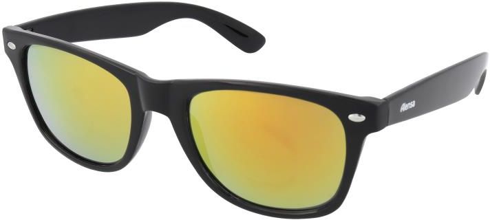 sunglasses alensa sport black orange mirror