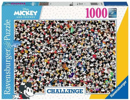 Ravensburger Puzzle 1000El. Challenge Myszka Miki