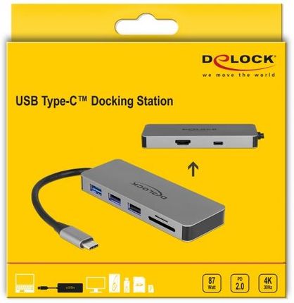 DELOCK USB Type-C Docking Station for Mobile Devices (87743)