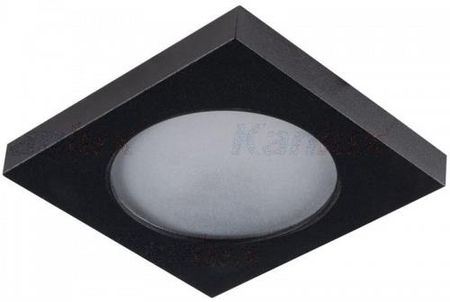 Kanlux Pierścień oprawy punktowej FLINI GU10 czarny kwadrat IP44 DSL B 33120 (FLINIIP44DSLB)