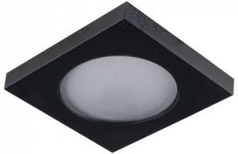 Kanlux Pierścień oprawy punktowej FLINI IP44 czarny kwadratowy bez oprawki ceramicznej (33120)