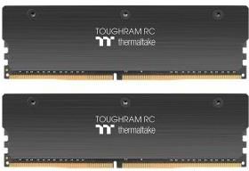 Thermaltake DDR4 16 GB -4400 CL 19 Dual Kit, RAM (black, RA24D408GX2-4400C19A, TOUGHRAM RC) (RA24D408GX24400C19A)