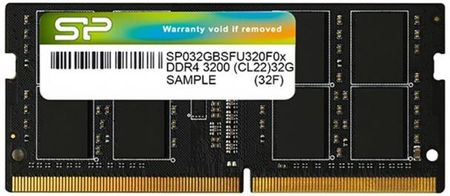 Pamięć RAM Silicon Power DDR4 16GB 3200MHz CL22 SODIMM (SP016GBSFU320F02)