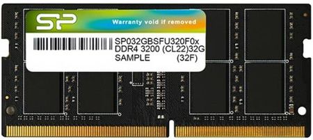 Silicon Power Pamieć DDR4 8GB/3200 (1*8GB) CL22 SODIMM (SP008GBSFU320B02)