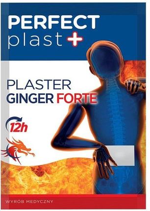 PERFECT PLAST PLASTER ROZGRZEWAJĄCY GINGER FORTE 1 SZT. (12 X 18 CM) -