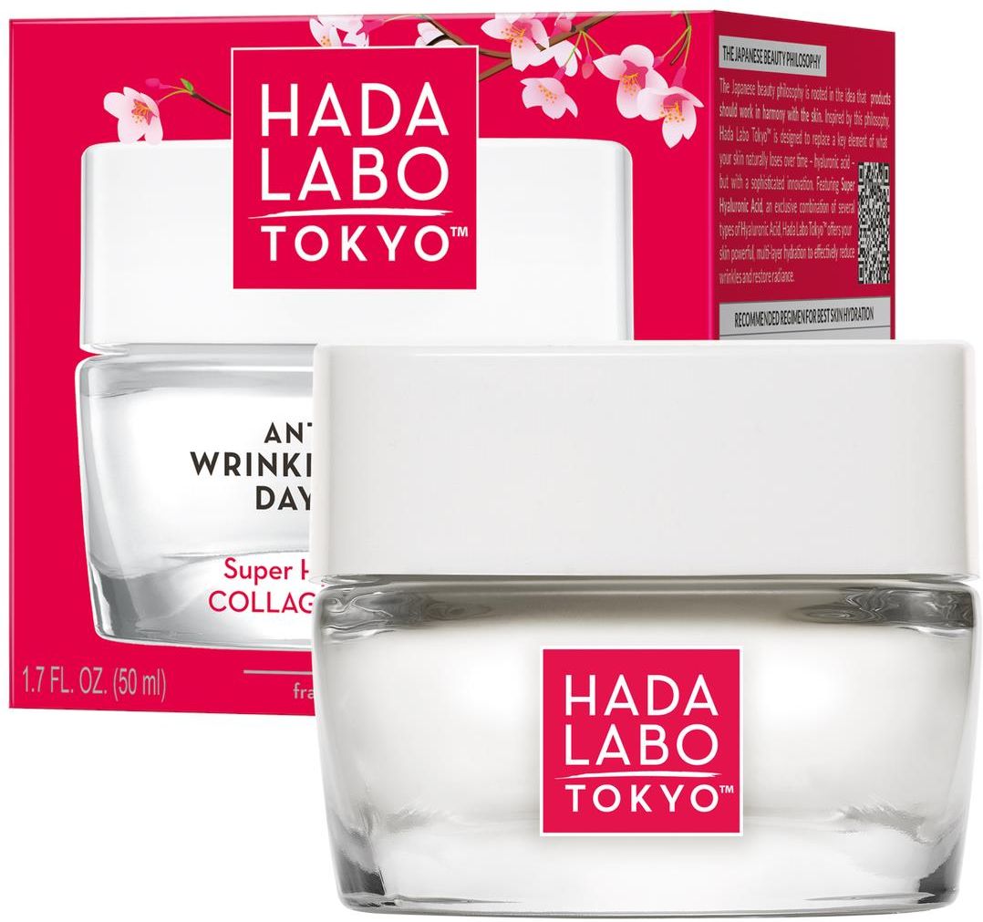 Hada Labo Tokyo Red Przeciwzmarszczkowo-Nawilżający krem do twarzy na ...
