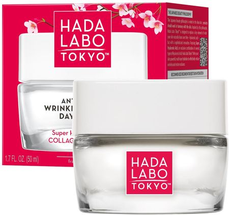 Hada Labo Tokyo Red Przeciwzmarszczkowo-Nawilżający krem do twarzy na dzień 50ml

