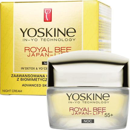 Krem Yoskine Royal Bee Japan-Lift 55+ na noc 50ml