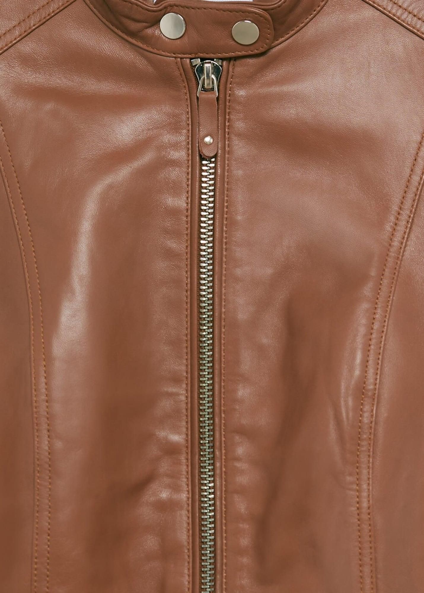 VIOLETA by Mango Kurtka przejściowa 'Chelasea' koniakowy Ceny i