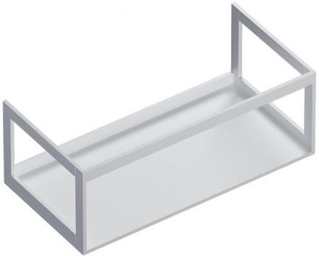 Catalano Horizon Stelaż Aluminiowy Konsola Pod Blat 100Cm Wisząca Aluminium Biały Matowy 5S10050Bm