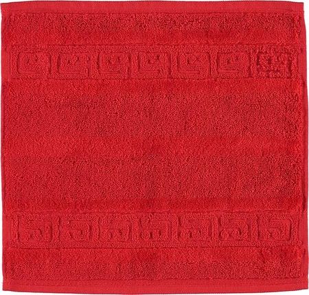 Cawo Ręcznik Noblesse 30X30Cm Czerwony