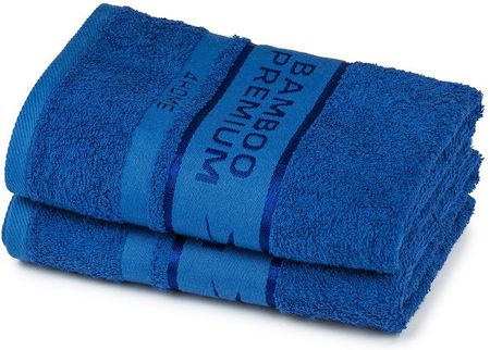 4Home Ręcznik Bamboo Premium Niebieski 30x50cm Komplet 2 Szt.