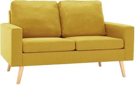 Dwuosobowa żółta sofa - Eroa 2Q