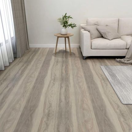 Vidaxl 55 Szt. Pvc 5,11 M² Taupe 324649