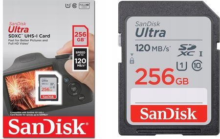 SanDisk Ultra SDXC 256GB 120MB/s UHS-I (SDSDUN4256GGN6IN)