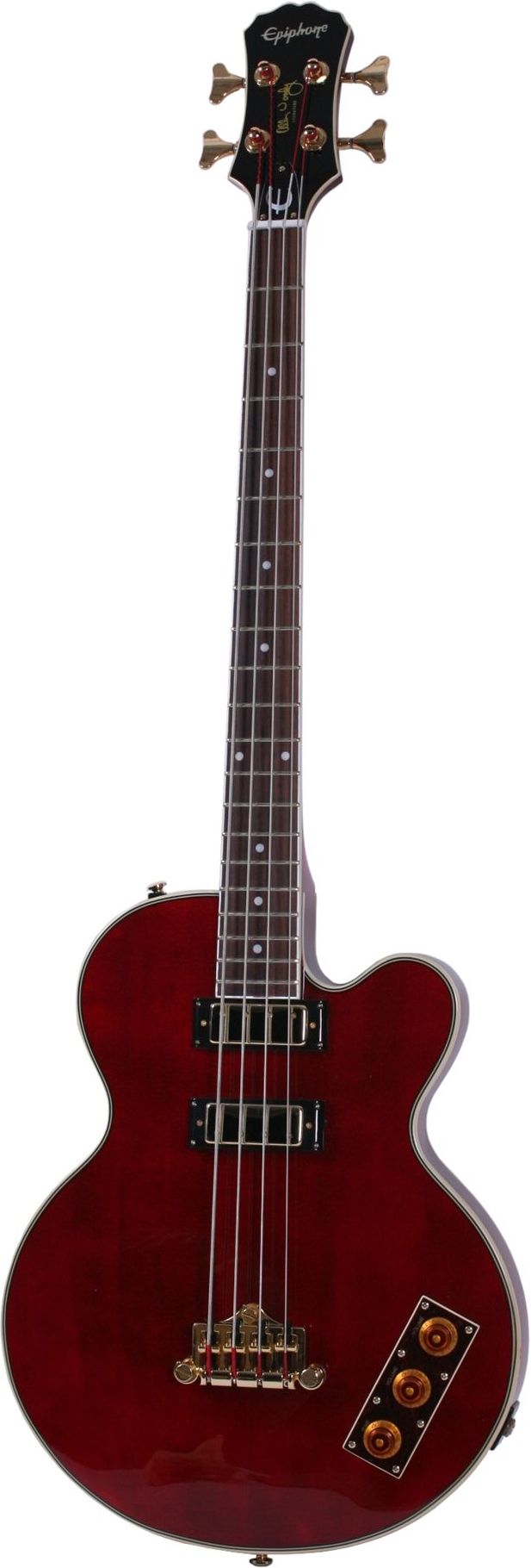 Epiphone エピフォンAllen Woody Rumblekat Bass Amazon | Epiphone/Allen Woody Rumblekat Bass Wine Red (WR