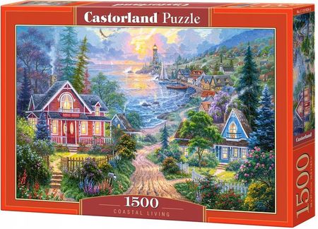 Castorland Puzzle 1500El. Coastal Living Castor