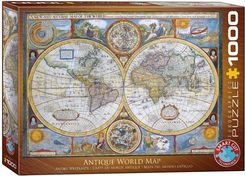 Zdjęcie Eurographics Puzzle 1000El. Antyczna Mapa Świata - Czempiń