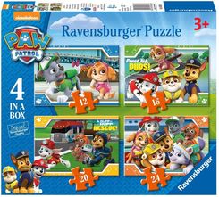Ravensburger Puzzle 4W1. Psi Patrol