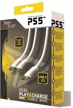 SteelPlay Kabel Dual Play&Charge do PS5 JVAPS500002