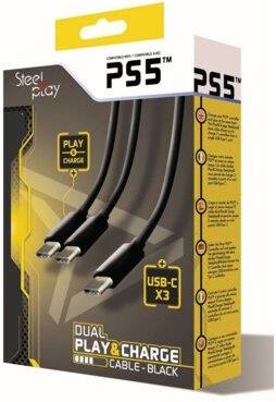 SteelPlay Kabel Dual Play&Charge do PS5 JVAPS500003