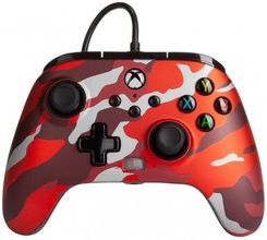 Power A Xbox Serii X|S Enhanced Wired Metallic Red Camo 1518910-01