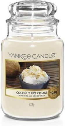 Yankee Candle Świeca Duża Coconut Rice Cream 110 150H 623G