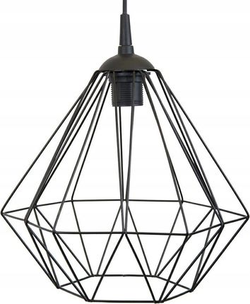 Howhomely Lampa geometryczna czarna dekoracyjna duża prezent (101566C)