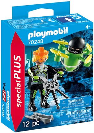 Playmobil 70248 Special Plus Agent Z Dronem