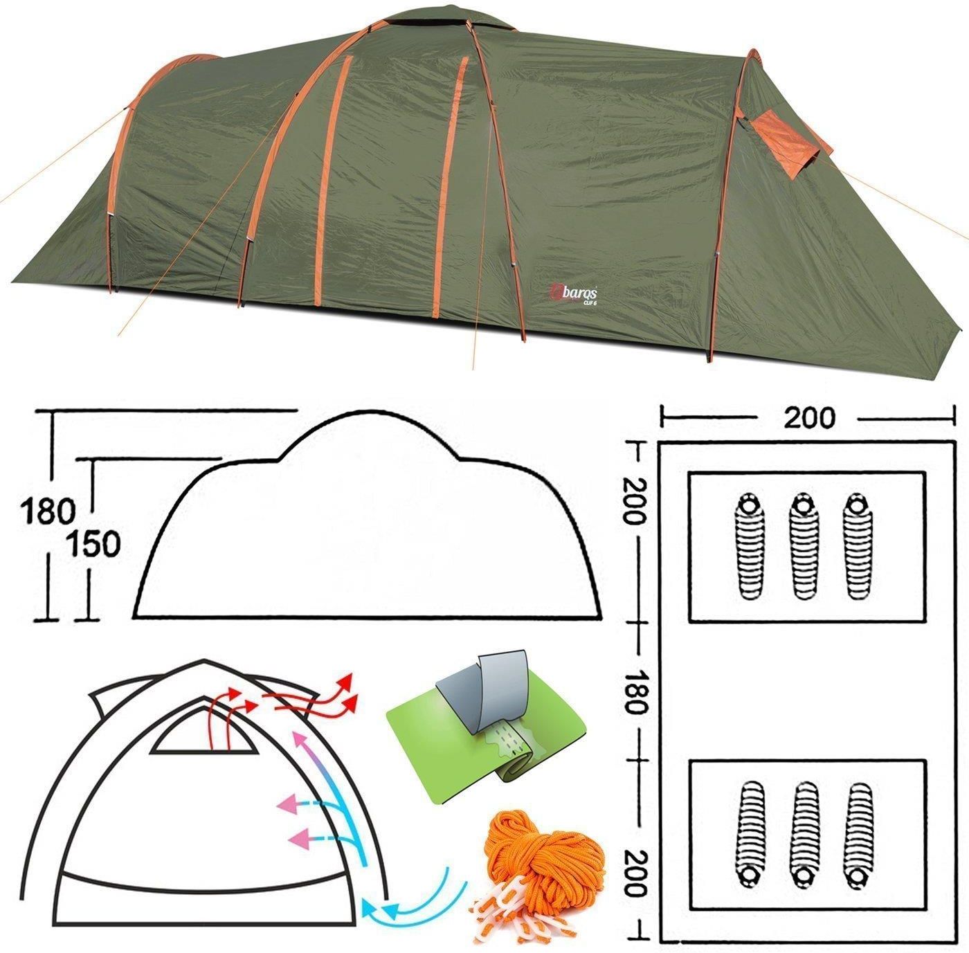 Abarqs Clif-6B Zielony 6 - zdjęcie 1 Abarqs Clif-6B Zielony 6