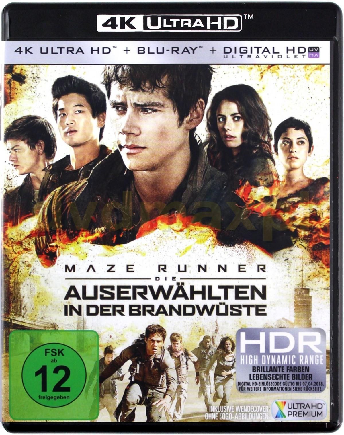 Więzień Labiryntu 4 Rozkaz Zagłady Film Film Blu-ray Maze Runner: The Scorch Trials (Więzień labiryntu: Próby