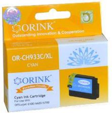 ORINK TUSZ CH933C/XL-OR CYAN DO DRUKAREK (ZAMIENNIK HP 933XL / CN054AE) [13ML]