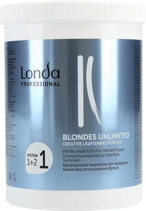 LONDA BLONDES UNLIMITED Creative Lightening Powder Rozjaśniacz w pudrze 400g