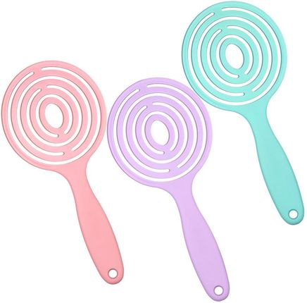 ilu by Tools For Beauty, Lollipop Candy Zestaw 3 szczotek do rozczesywania włosów