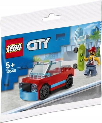 LEGO City 30568 Deskorolkarz Auto