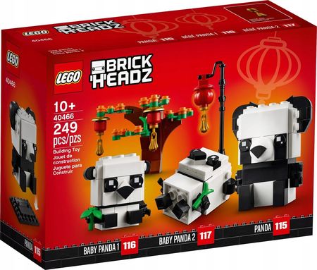 LEGO BrickHeadz 40466 Pandy Na Chiński Nowy Rok