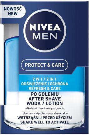 Nivea Men Protect & Care 2In1 Woda Po Goleniu 100 ml