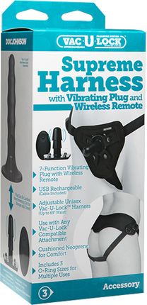 Doc Johnson Proteza-Harness With Vibrating Plug - Ceneo.pl