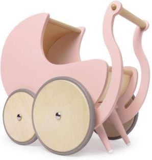 Kinderfeets   Wózek dla lalek  różowy