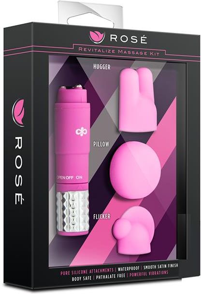 Blush Stymulator Rose Revitalize Massage Kit Pink Ceneopl 6681