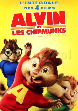 Alvin and the Chipmunks 1-4 (Alvin i wiewiórki 1-4) [BOX] [4DVD]