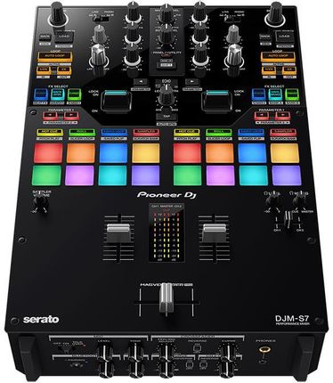 Pioneer DJ DJM-S7 DJミキサー パイオニア DJM-S7 - Scratch-style 2-channel performance DJ mixer (Black)