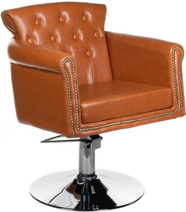 Barbiero Fotel fryzjerski ALBERTO BH-8038 jasno brązowy (BH8038165)